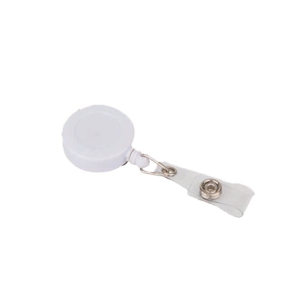 3A Yoyo Klipsli Plastik Yuvarlak Beyaz 1429