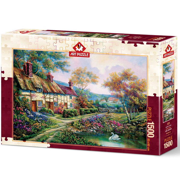 Art Puzzle 1500 Parça Bahar Bahçe 5379