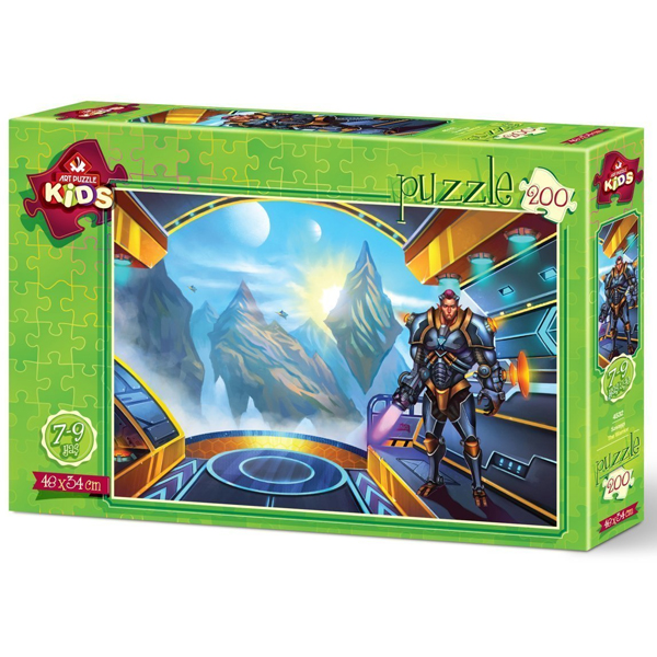 Art Puzzle 200 Parça Savaşçı 4532