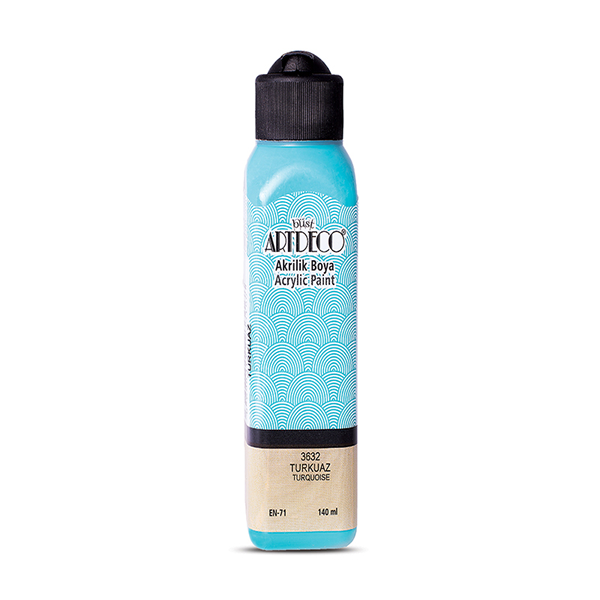 Artdeco Akrilik Boya 140 ML Turkuaz 070R-3632