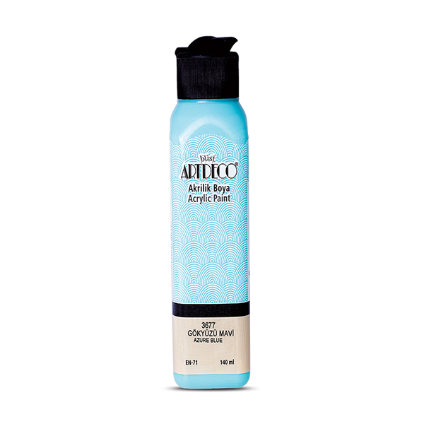 Artdeco Akrilik Boya 140 ML Gökyüzü Mavi 070R-3677