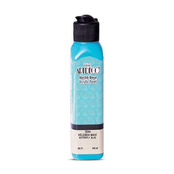 Artdeco Akrilik Boya 140 ML Kelebek Mavi 070R-3044