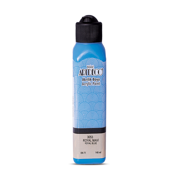 Artdeco Akrilik Boya 140 ML Royal Mavi 070R-3053