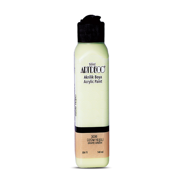 Artdeco Akrilik Boya 140 ML Üzüm Yeşili 070R-3036