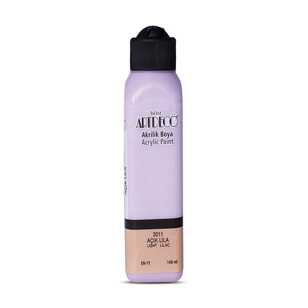 Artdeco Akrilik Boya 140 ML Açık Lila 070R-3011