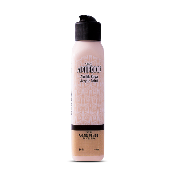 Artdeco Akrilik Boya 140 ML Pastel Pembe 070R-3006