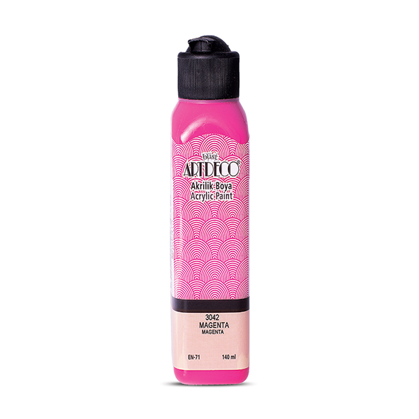 Artdeco Akrilik Boya 140 ML Magenta 070R-3042