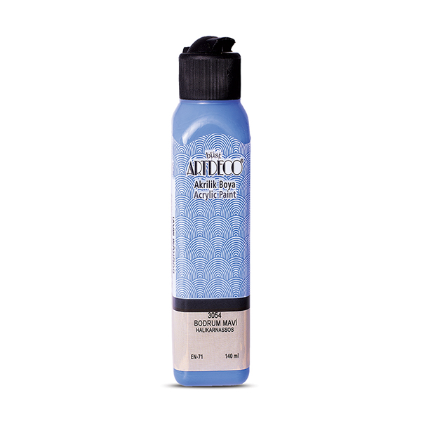 Artdeco Akrilik Boya 140 ML Bodrum Mavi 070R-3054