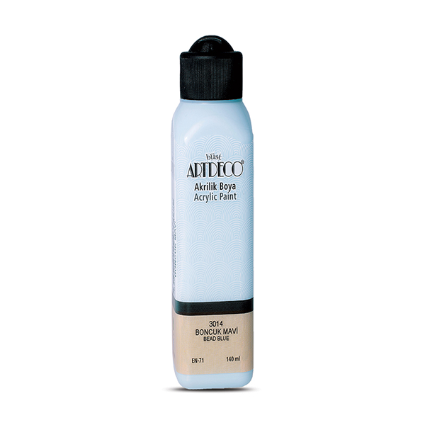 Artdeco Akrilik Boya 140 ML Boncuk Mavi 070R-3014