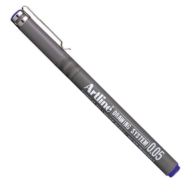 Artline Çizim Kalemi 0,05 MM Mavi EK-2305N