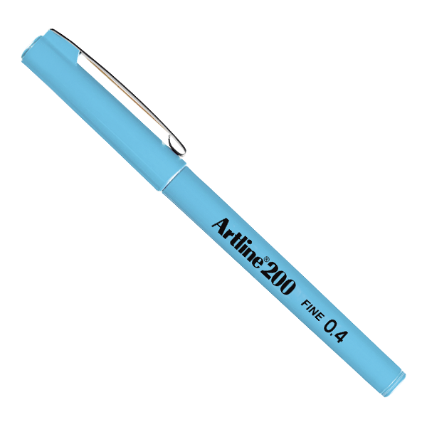 Artline Fineliner 0.4 MM Açık Mavi EK-200N