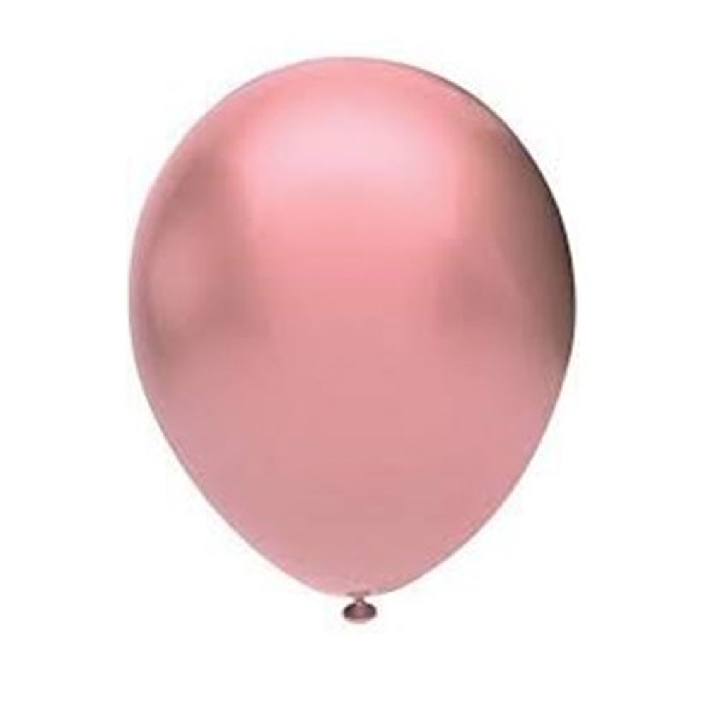Balonevi Balon Metalik Rose Gold 100 Lü