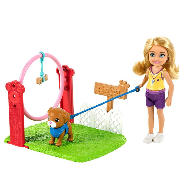 Barbie Chelsea Meslekleri Öğreniyor Bebek Ve Oyun Setleri Serisi GTR88