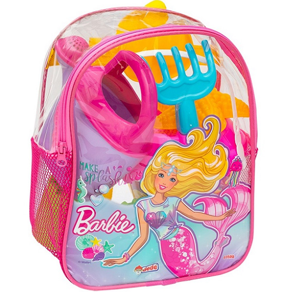 Barbie Resimli Sırt Çantalı Plaj Set 03500