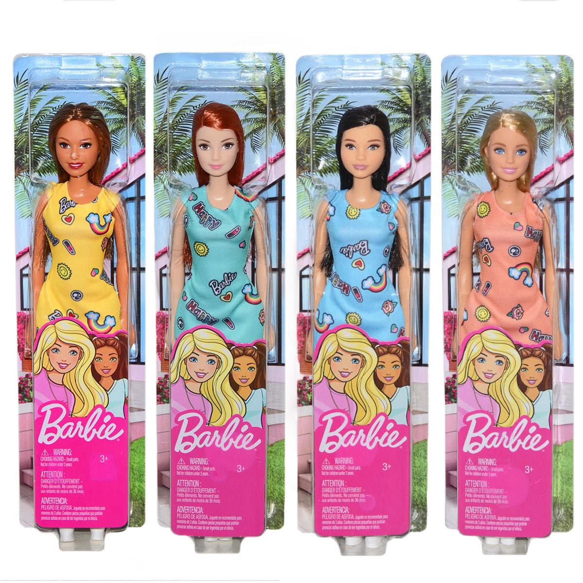 Barbie Şık Barbie Bebekler T7439