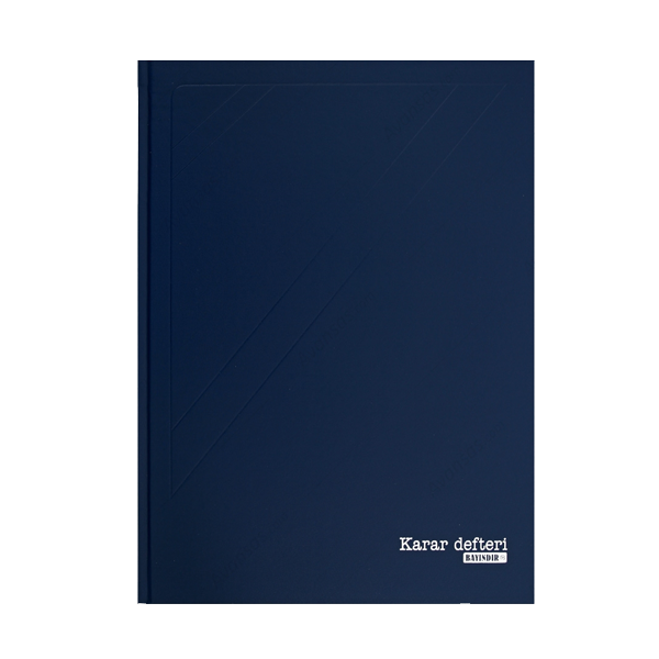 Bayındır Karar Defteri Ciltli 72 YP 24x34