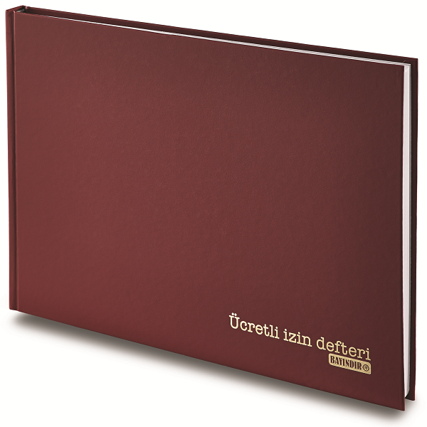Bayındır Yıllık Ücretli İzin Defteri Ciltli 48 YP 20x28