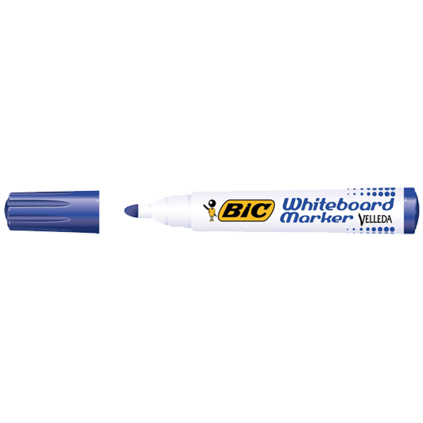 Bic Tahta Kalemi Yuvarlak Uçlu Velleda Mavi 1701 06