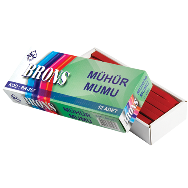 Brons Mühür Mumu 420 GR Kırmızı 10 LU BR-257