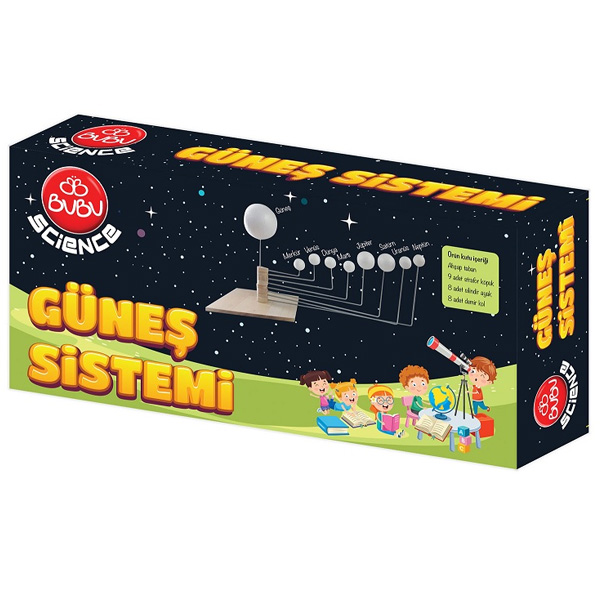 Bu-Bu Science Güneş Dünya Ay Modeli BUBU-SN0002