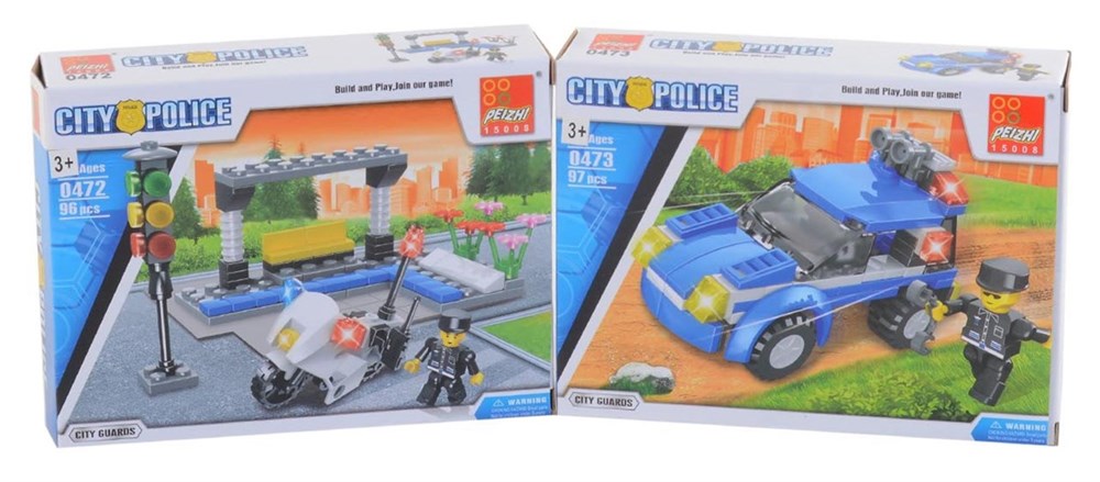 Canem Büyük Polis Legolar (96-103 Parça ) Assorti 0476