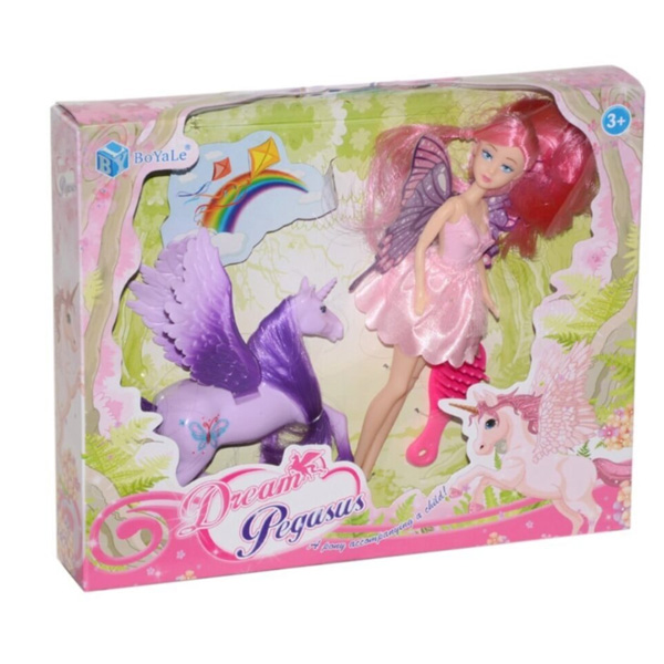 Canem Dream Pegasus Kutulu Atlı Bebek  BYL068-1