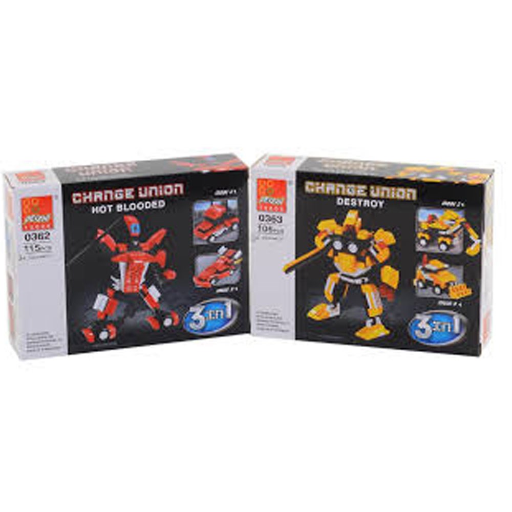 Canem Robot Legolar 105-115 Parça Asst. 0399