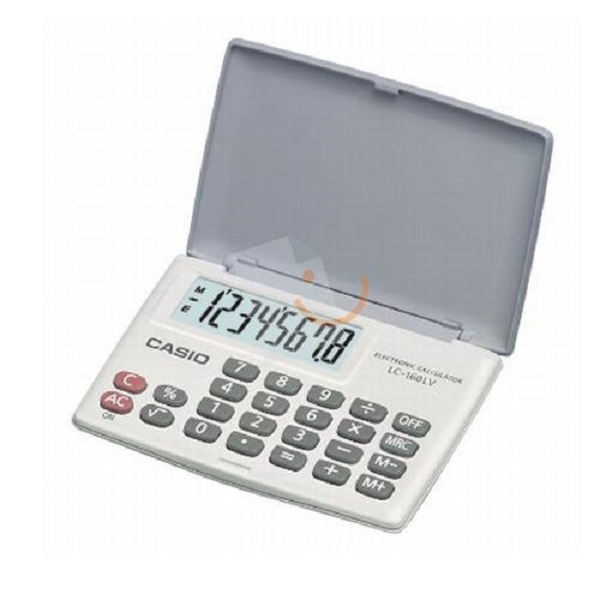 Casio Hesap Makinesi Cep Tipi 8 Hane LC-160LV-WE