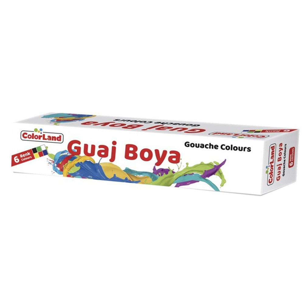 Colorland Guaj Boya 6 Renk 15 ML GUA02