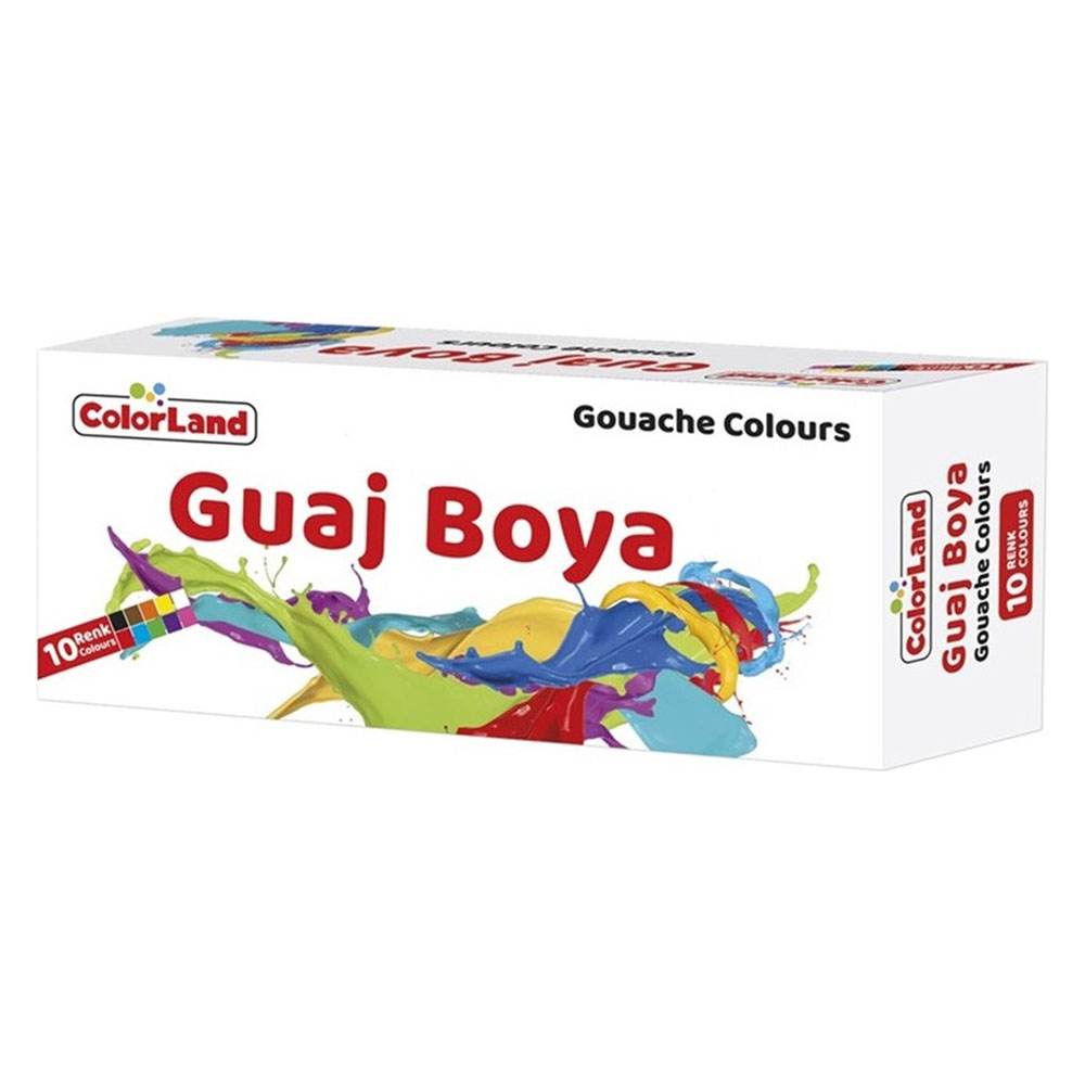 Colorland Guaj Boya 15 ML 10 Renk GUA01