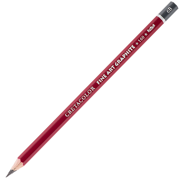 Cretacolor Cleos Fine Art Graphite Pencils 6B (Dereceli Çizim ve Grafit Kalemi) 160 06