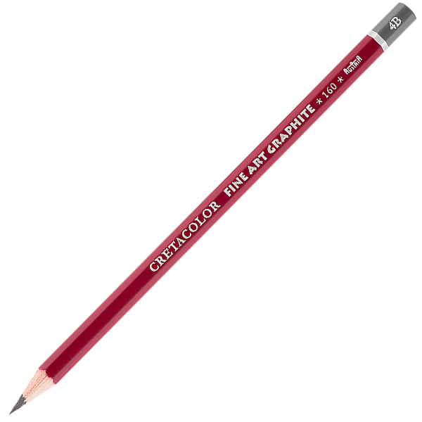 Cretacolor Cleos Fine Art Graphite Pencils 4B (Dereceli Çizim ve Grafit Kalemi) 160 04