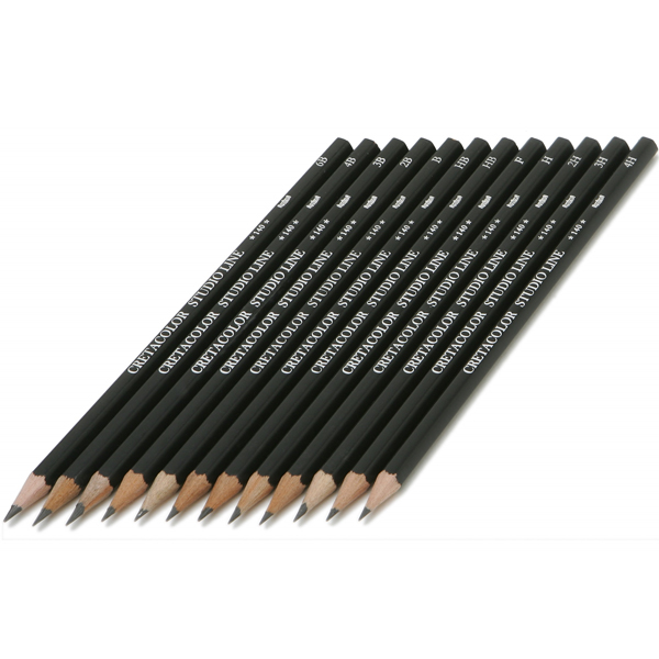Cretacolor Artist Studio Line Graphite Pencils 6B (Dereceli Çizim Kalem) 140 06