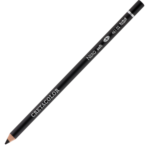 Cretacolor Nero Drawing Pencils Sertlik 2 Soft (Sanatçı Çizim Kalemi) 461 02