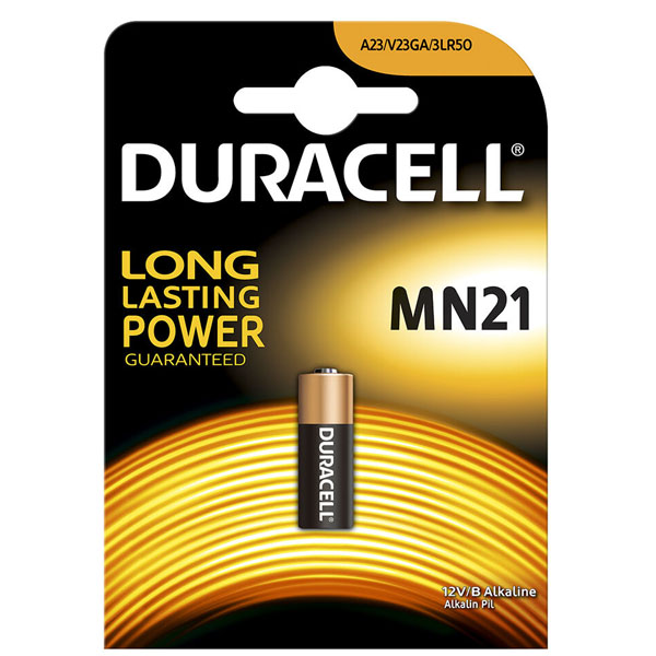 Duracell Alkalin Pil 12 Volt MN21 2 Li