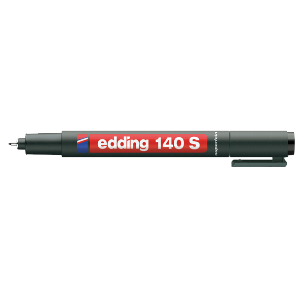 Edding Asetat Kalemi Permanent S Seri 0.3 MM Siyah 140 S