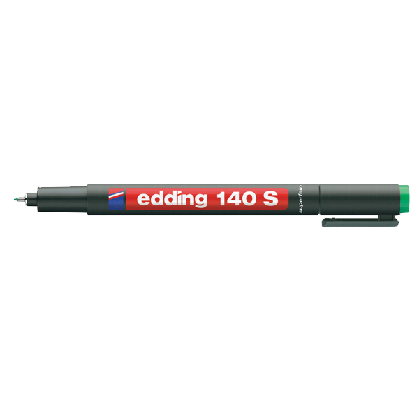 Edding Asetat Kalemi Permanent S Seri 0.3 MM Yeşil 140 S