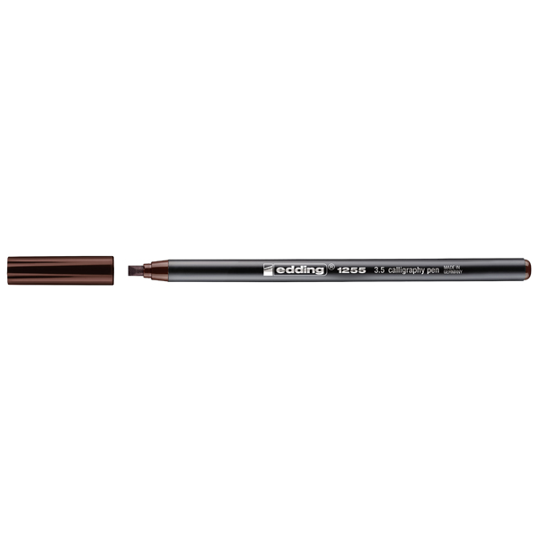 Edding Kaligrafi Kalemi Kesik Uçlu 3.5 MM Koyu Kahve 1255