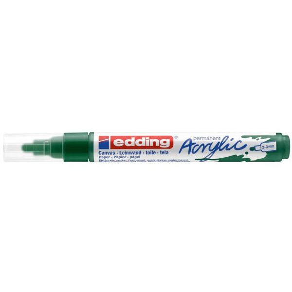 Edding Markör Akrilik Orta Uçlu 2-3 MM Yosun Yeşili 904 5100