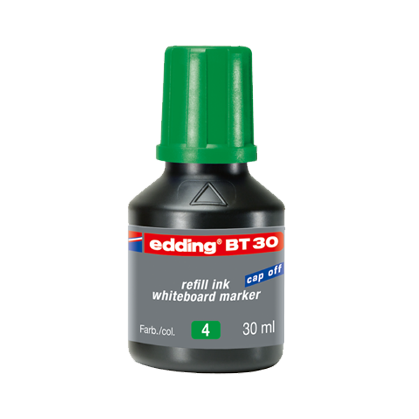 Edding Tahta Kalem Mürekkebi Damlalıklı 30 ML Yeşil BT30