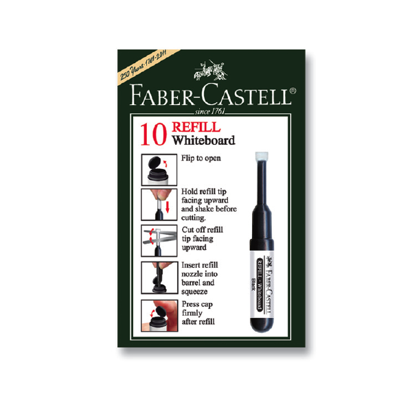 Faber-Castell Tahta Kalem Mürekkebi W20 Kırmızı 25 43 21