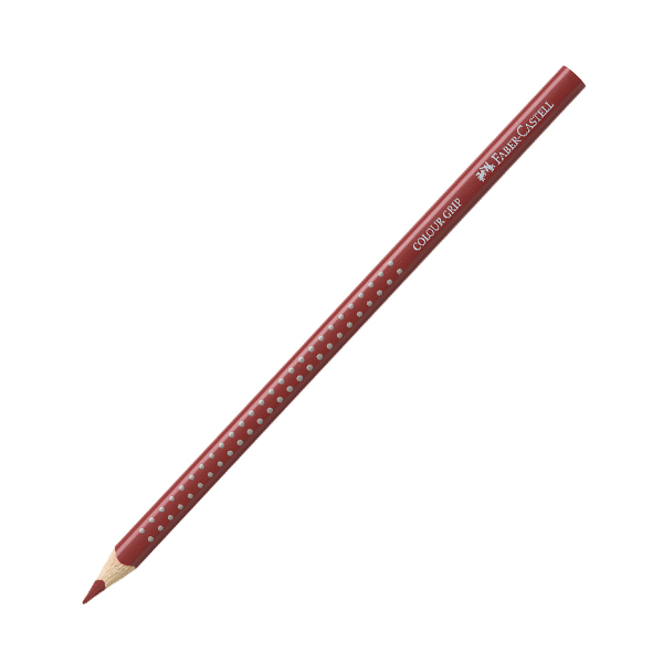 Faber-Castell Kuru Boya Grip 2001 Tam Boy Üçgen Koyu Kahverengi 11 24 92