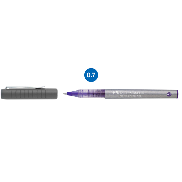 Faber-Castell Roller Kalem Free Ink 0.7 MM Menekşe 34 81 36