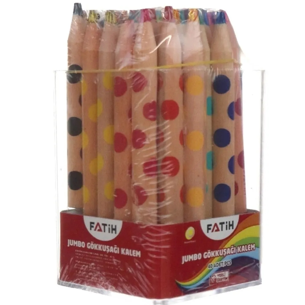 Fatih Kuru Boya Miniboo Natural Jumbo 40 Renk