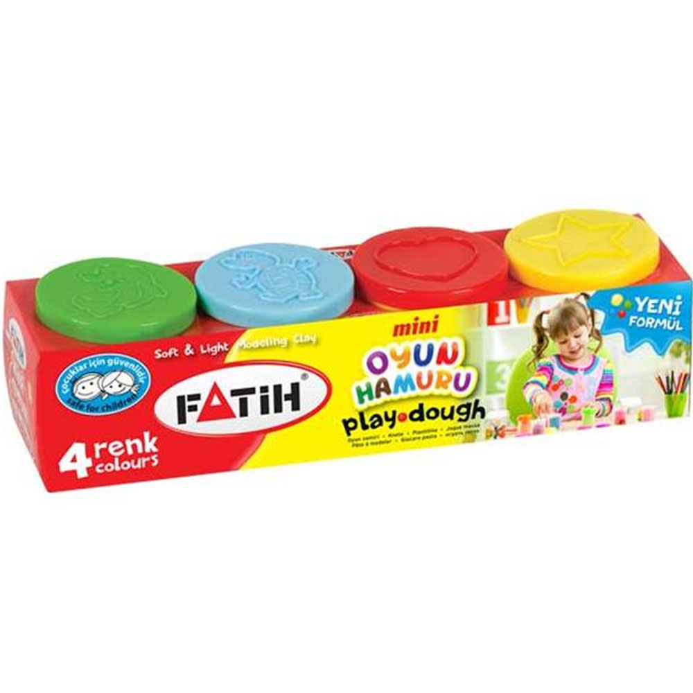 Fatih Oyun Hamuru Mini 4 Lü Set 50074