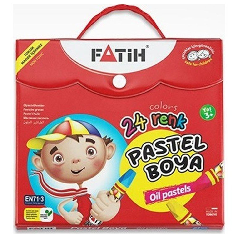 Fatih Pastel Boya Çantalı 24 Renk 50370