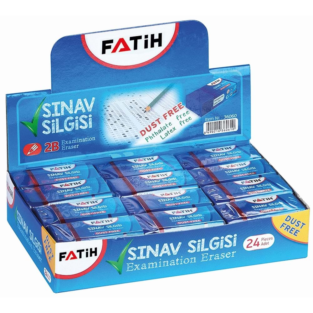 Fatih Sınav Silgisi Mavi FS24/M