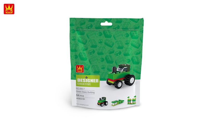 Galtoys Wange Yaratıcı Tasarımlar Traktör Lego 64 Parça 093-7