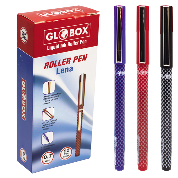 Globox Roller Kalem Lena Kırmızı 6115