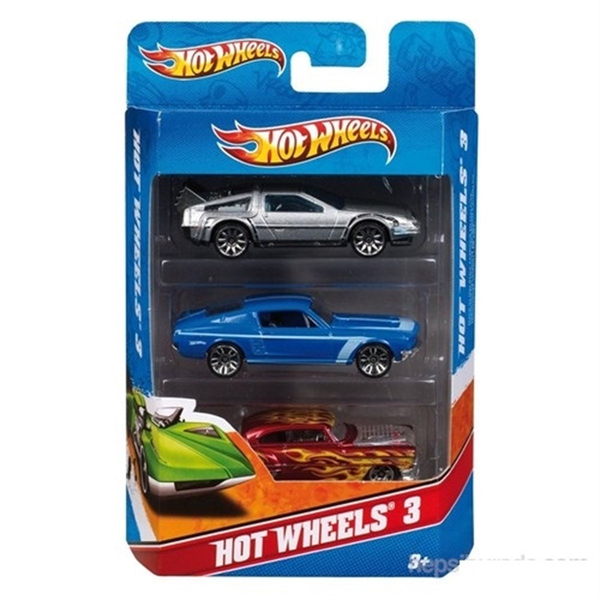 Hot Wheels Araba Seti 3 Lü K5904